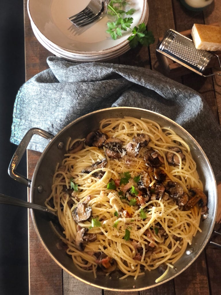 pasta with pancetta