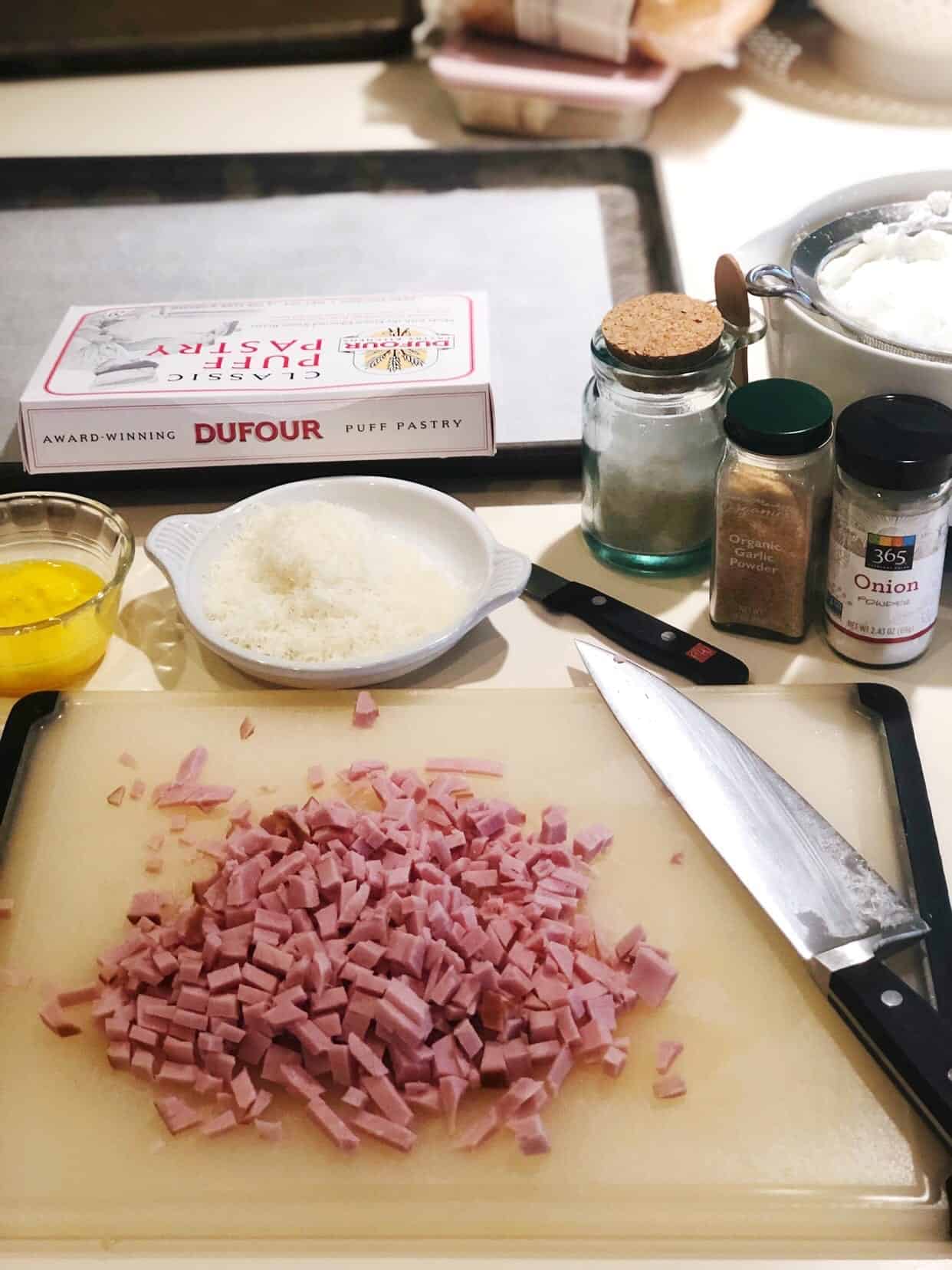 Calzone ingredients