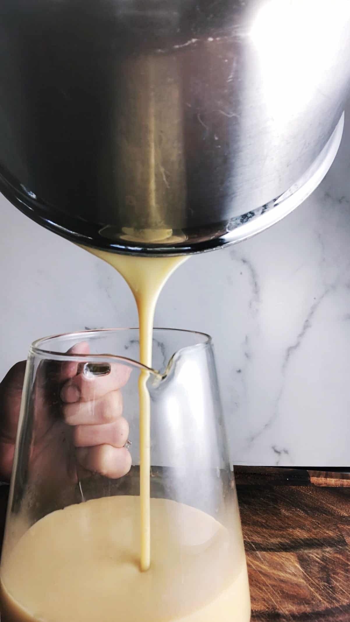 vanilla sauce for bread pudding