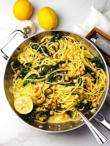 pasta chickpea recipe ingredients