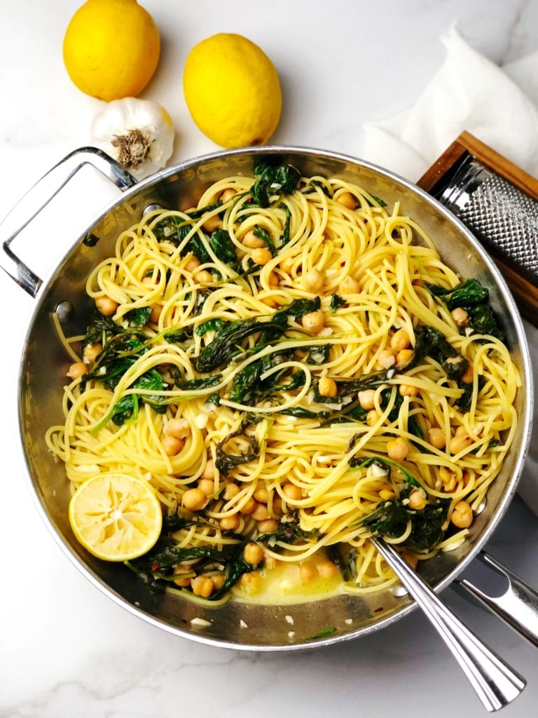 pasta chickpea recipe ingredients