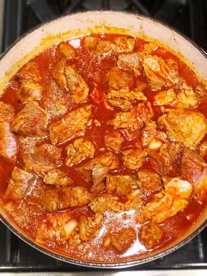 beef chuck in chili