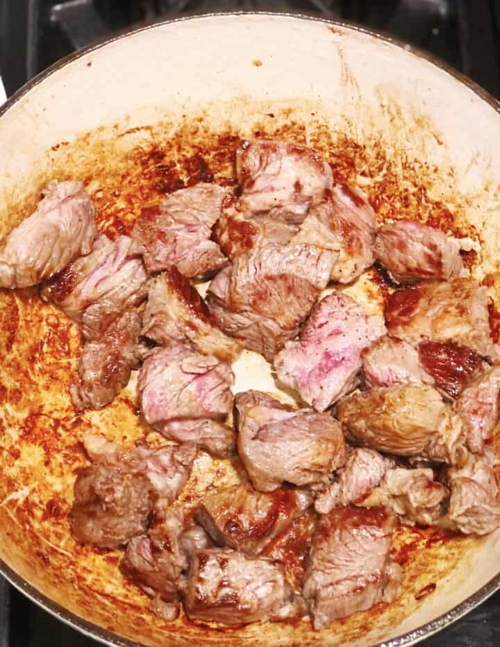 meat browning