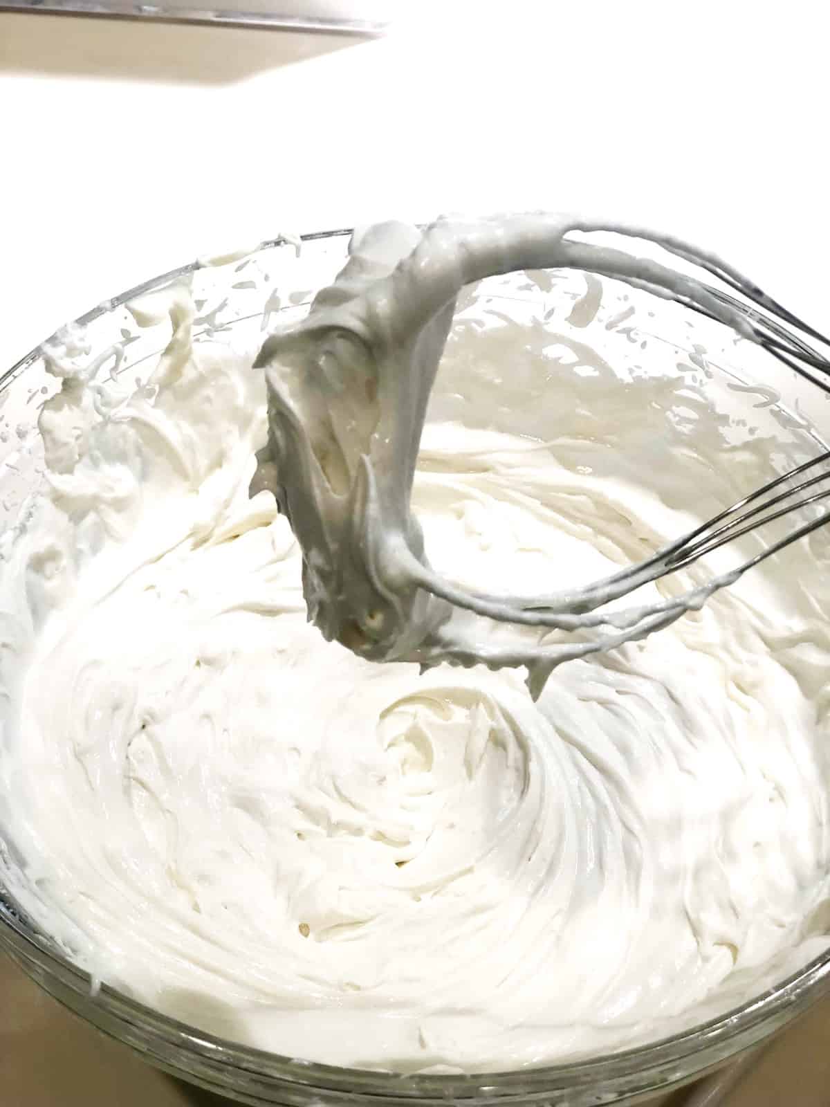 cannoli cream for filled pizzelle