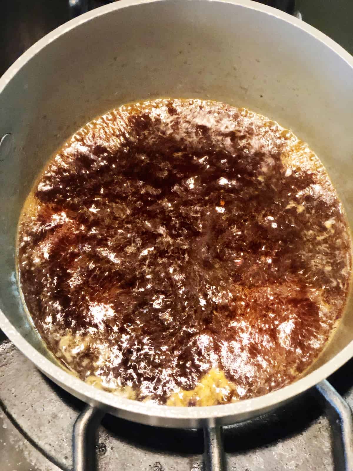 simmering au jus